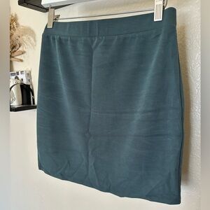 Camila Coelho mini skirt in green